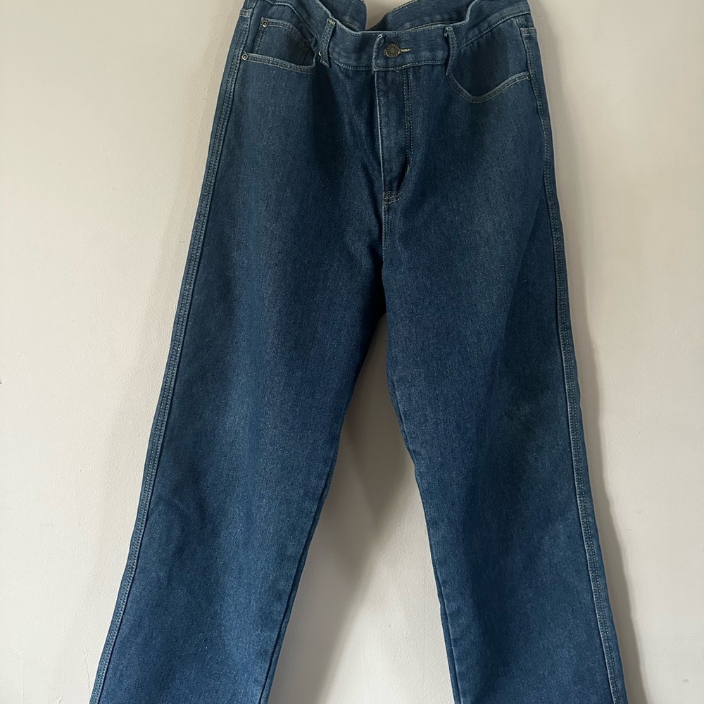 Stanley Blue Bootcut Jeans Classic Denim Style